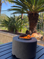 Load image into Gallery viewer, 4&quot; Classic Cylinder w Bonfire Insert
