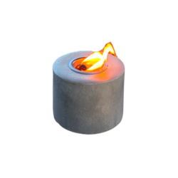 4" Classic Cylinder w Bonfire Insert