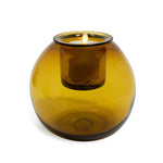 Load image into Gallery viewer, Glass Round w Luminara Flameless

