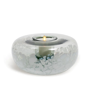 Glass Tubular w Replaceable Candle