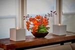 Cargar imagen en el visor de la galería, Large Square w Replaceable Candle
