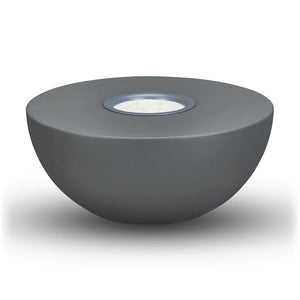 Semi-Round w 4” Replaceable 2-Wick Candle