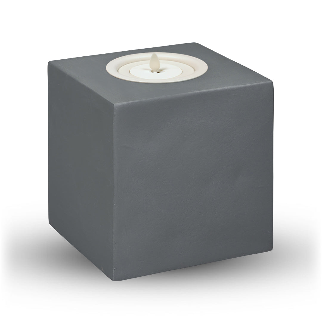 Large Square w Luminara Flameless