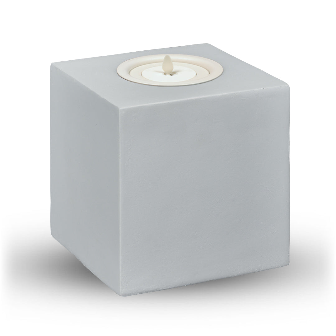 Large Square w Luminara Flameless