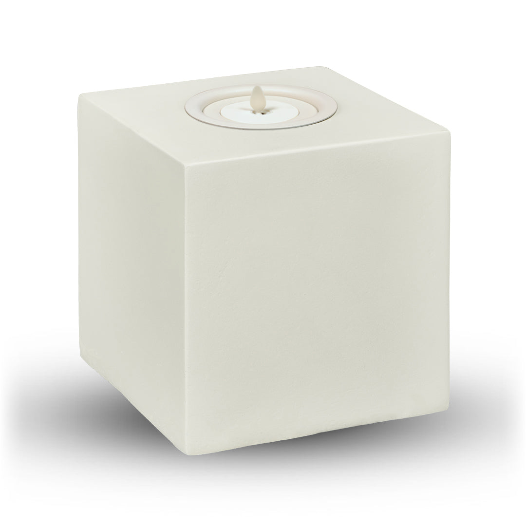 Large Square w Luminara Flameless