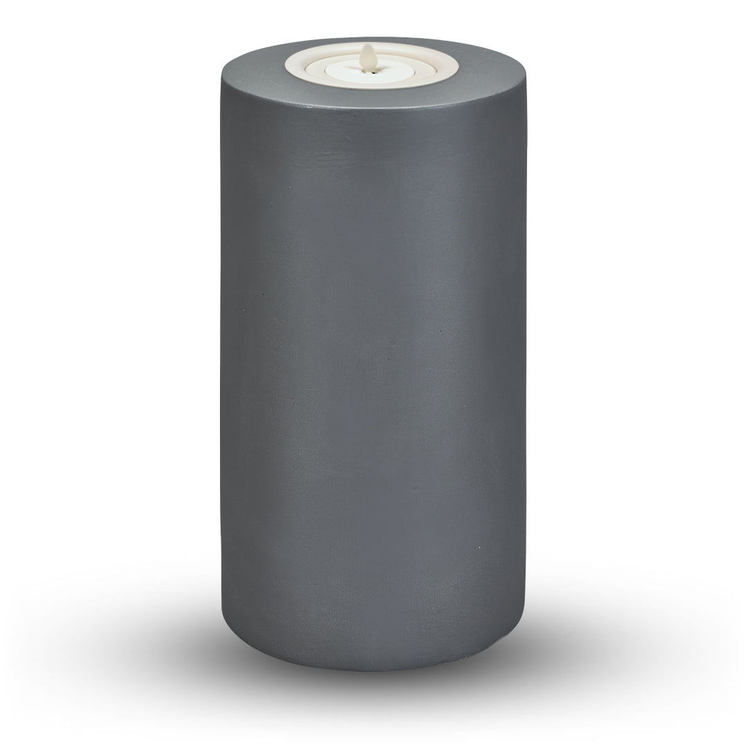 Large Cylinder w Luminara Flameless