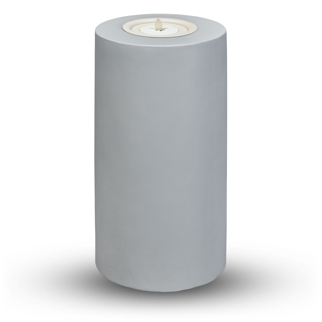 Large Cylinder w Luminara Flameless