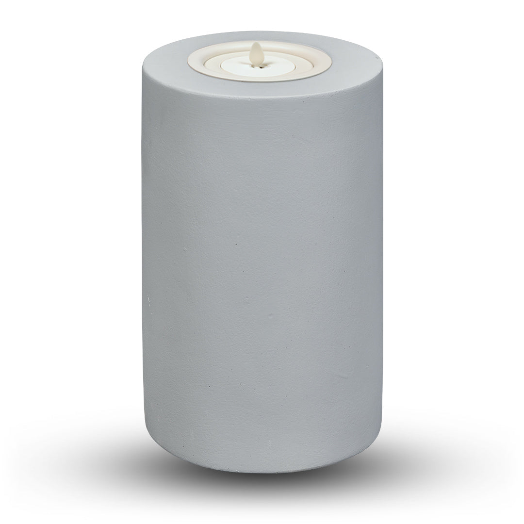 Medium Cylinder w Luminara Flameless