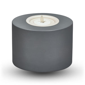 Petite Cylinder w Luminara Flameless