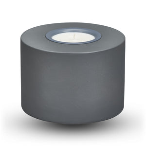 Petite Cylinder w Replaceable Candle