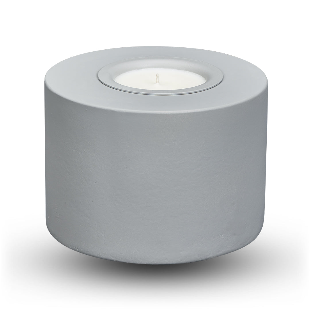 Petite Cylinder w Replaceable Candle