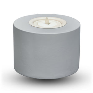 Petite Cylinder w Luminara Flameless