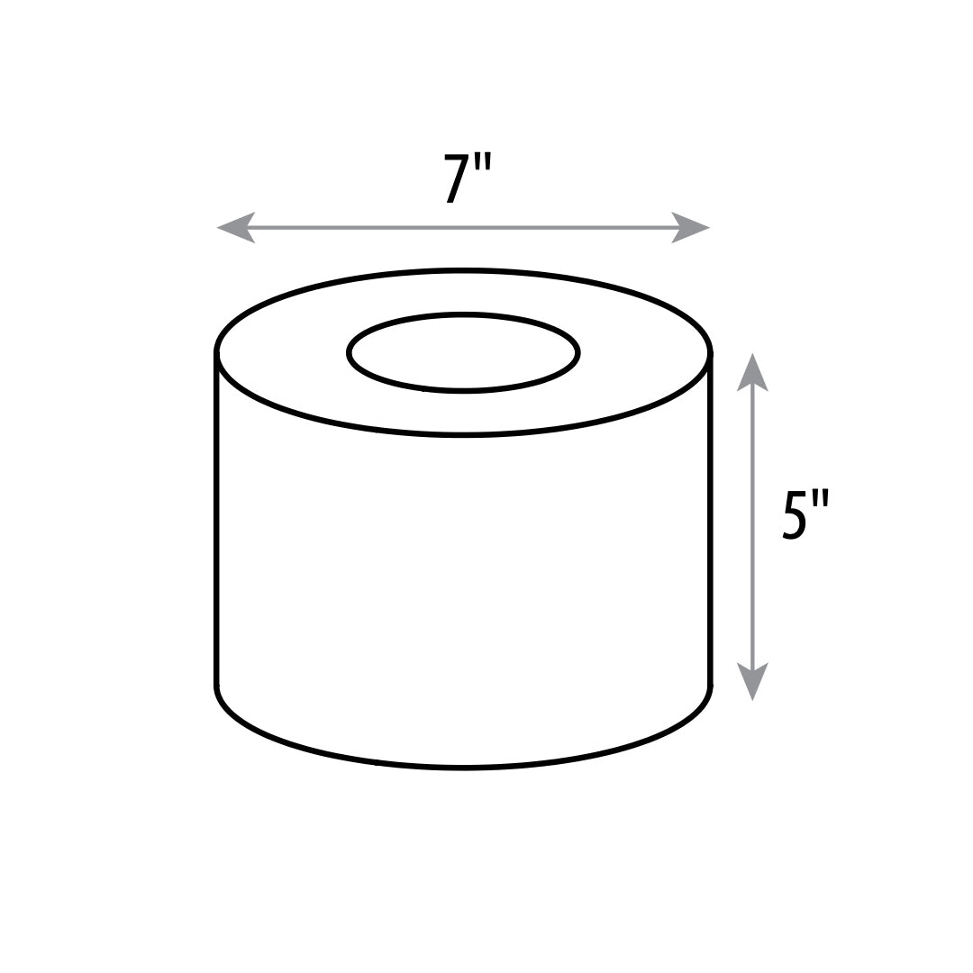 Petite Cylinder w Replaceable Candle