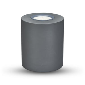 Small Cylinder w Replaceable Candle