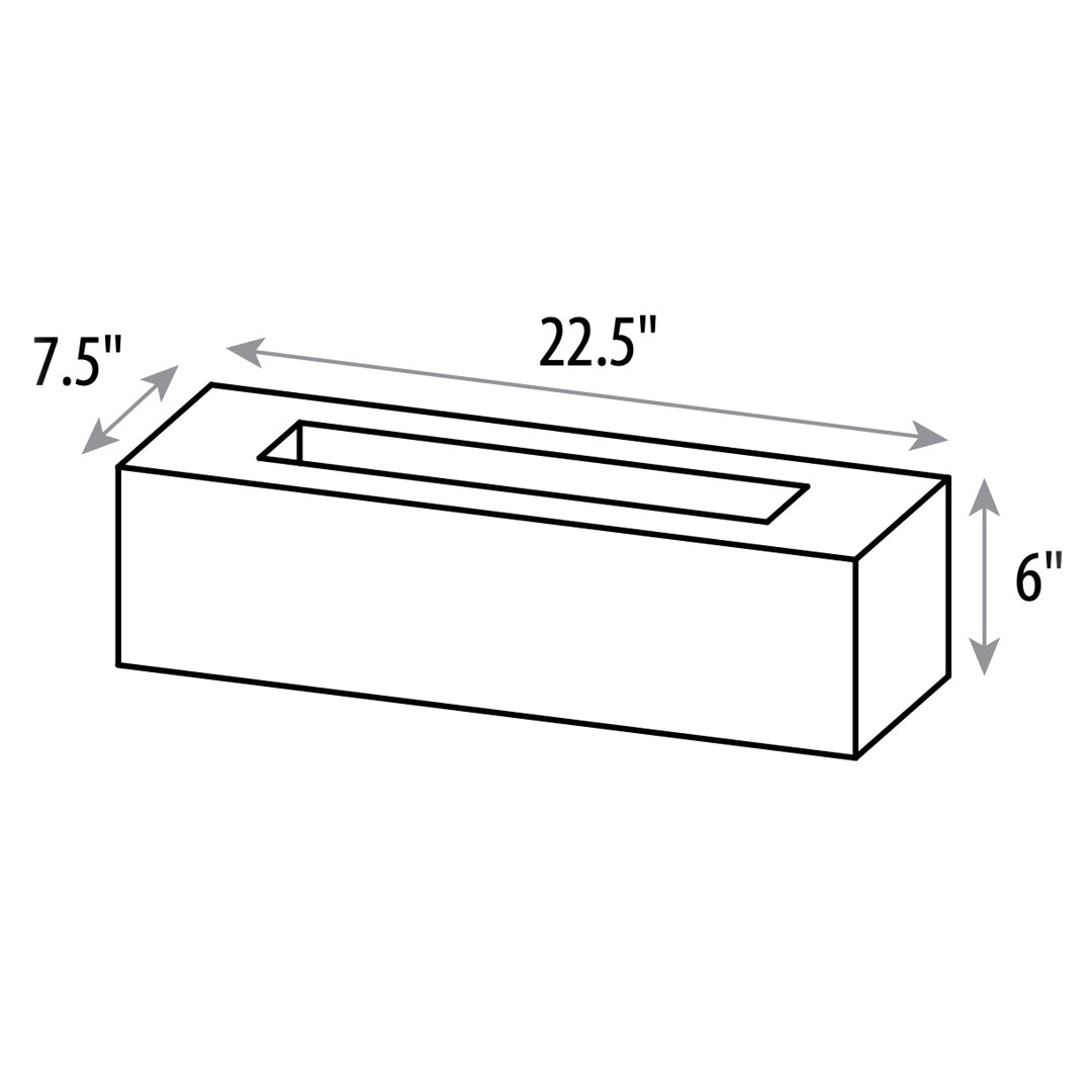 Linear w 5-Wick Replaceable Candle
