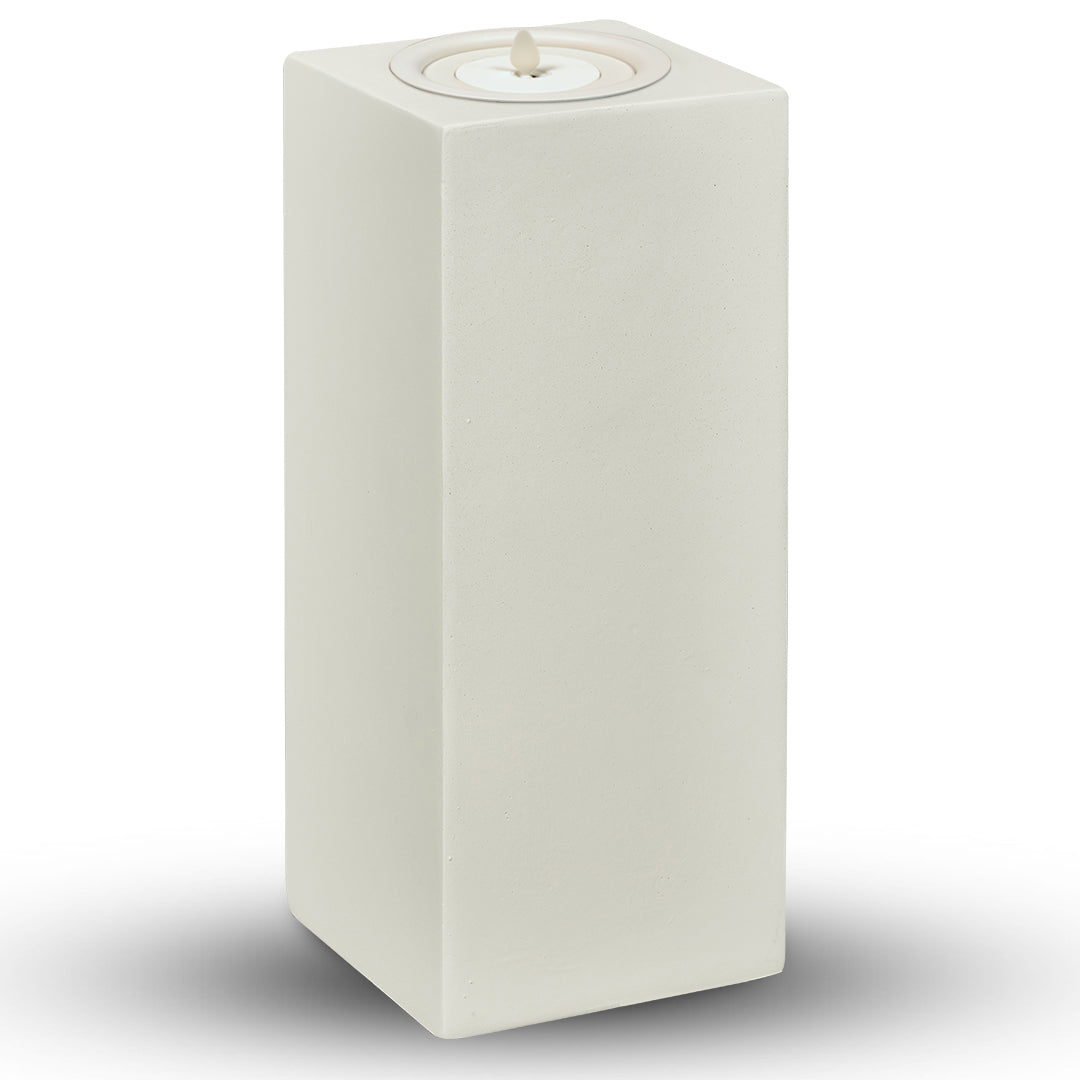 Large Rectangle w Luminara Flameless