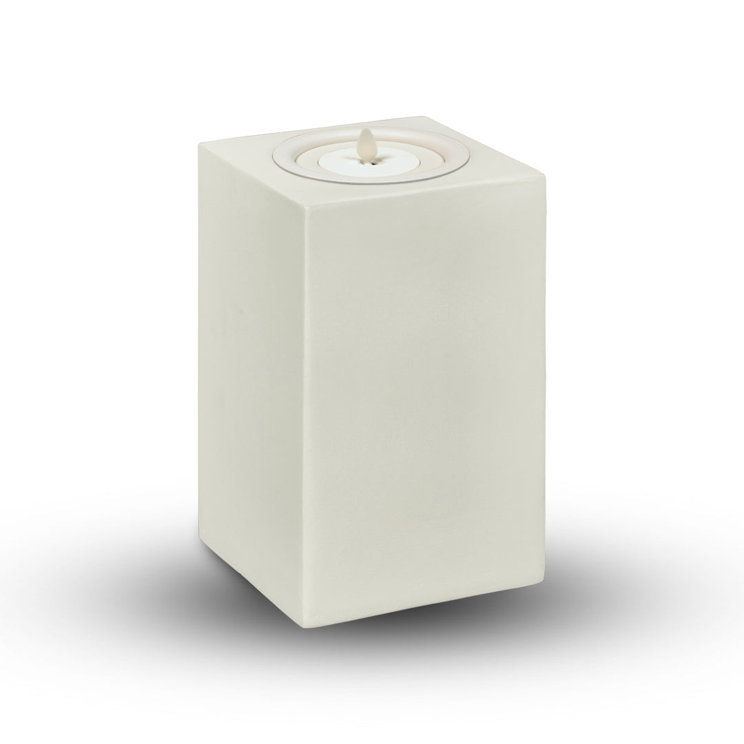 Small Rectangle w Luminara Flameless