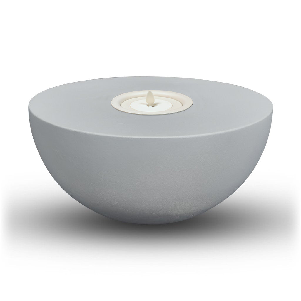 Semi-Round w 3" Luminara Flameless